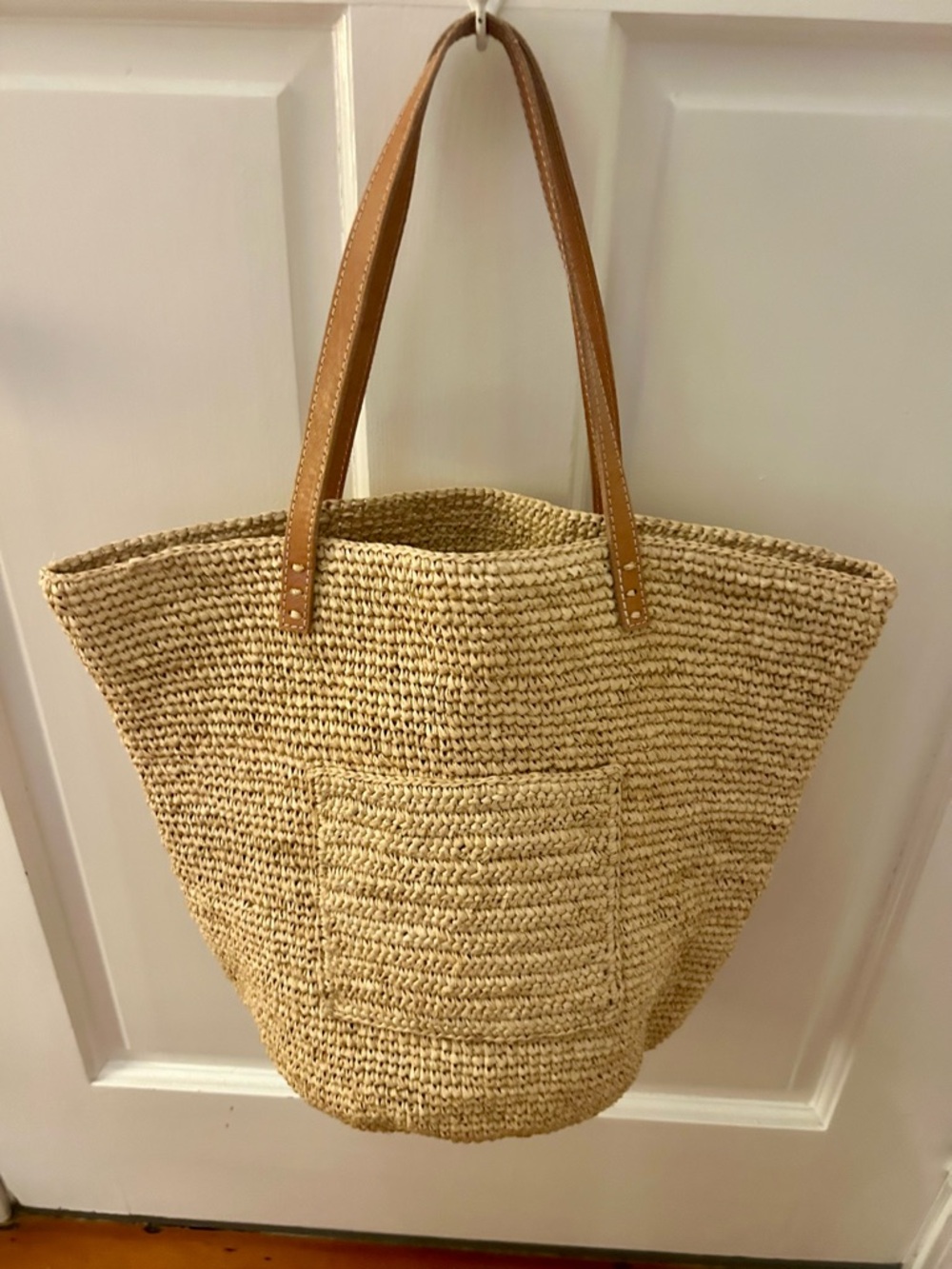 Hat Attack Rafia Tote